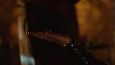 As symbolised by the ring, - His Dark Materials