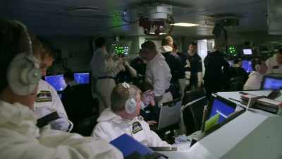 As the Allied attack continues,
Duncan's radar detects - Warship: Life at Sea