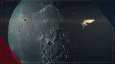 As the astronauts
close in on the moon, - Tales From The Explorers Club