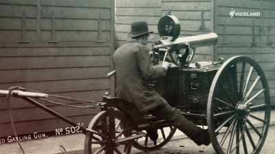 As the barrels rotated, - Guns That Changed The Game