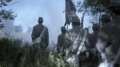 As the battle rages, - Blood and Fury: America's Civil War
