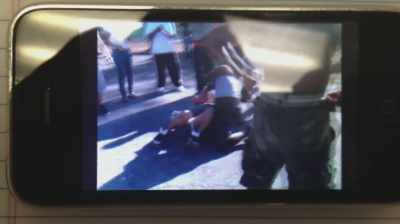 As the beating continued, - Don't Look Back