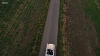 As the car drives away from me, - Secrets of Size: Atoms to Supergalaxies