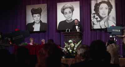 As the final event
of this prestigious evening, - Mommie Dearest