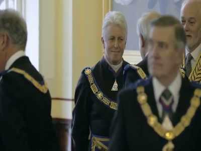 As the grand procession forms,
Dr. David Staples, - Inside the Freemasons