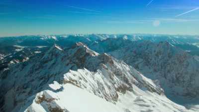 As the months tick by,
winter's grip loosens. - Europe From Above