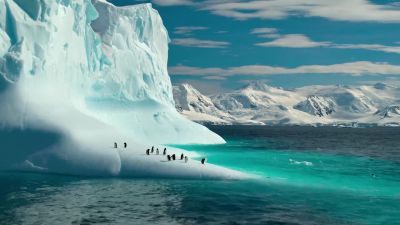 As the sea ice breaks up, - Our Planet