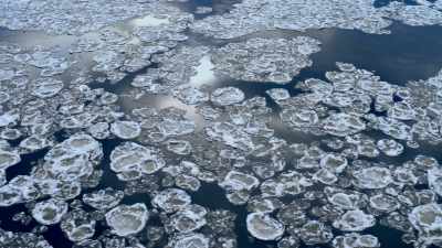 As the temperature plummets, - Europe From Above