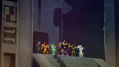 As the Toa begin
the Search for One. - Lego Bionicle: The Journey to One