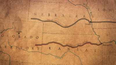As the Union Pacific pushed west - The American Buffalo