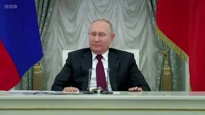 ..as the West faces its greatest
test in decades. - Putin vs the West