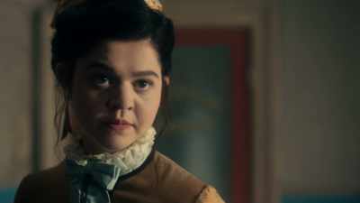 AS THEY FILE OUT, - Miss Scarlet and the Duke
