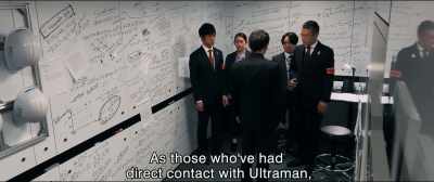 As those who've had
direct contact with Ultraman, - Shin Ultraman