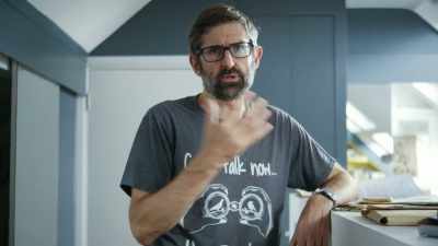 ..as though someone
was in there, - Louis Theroux: Life on the Edge