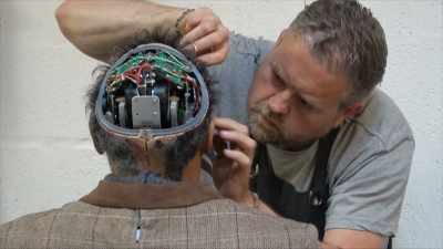 As we train machines
to be more and more humanlike, - A Brief History of the Future