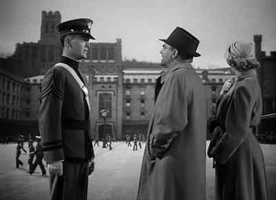 As usual, Benji's late again. - The West Point Story