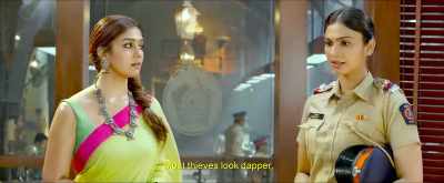 As he wasn't in uniform, 
you were alarmed. - Darbar