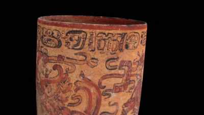 As well as stunning art work, - Lost Treasures of the Maya