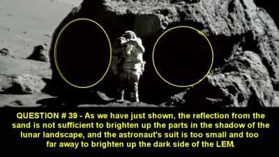As we've shown, the sand reflection
is not sufficient - American Moon