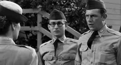 As what A target - No Time for Sergeants