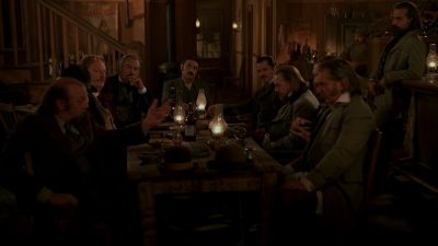 As wild bill would have done. - Deadwood