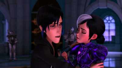 As for you, Hisirdoux,
shouldn't you be with Merlin? - Wizards: Tales of Arcadia
