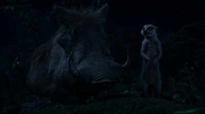 As you were saying it, - The Lion King