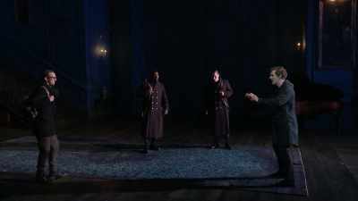 As for your desire
to know what stands between us, - Great British Theatre
