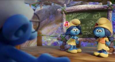 ASBURY: And I think it ended up being
quite light-hearted and fun, so... - Smurfs: The Lost Village
