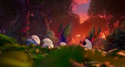 ASBURY: And this is a good example,
like you said earlier, - Smurfs: The Lost Village