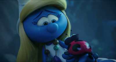 ASBURY: Well,
the animation on Snappy Bug in this, - Smurfs: The Lost Village