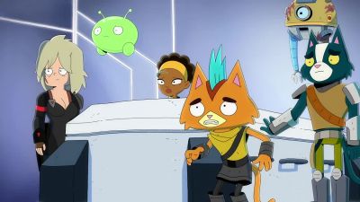 Ash, wait. - Final Space