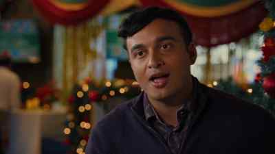 Asha, it's not about
blending two families from - Christmas with the Singhs