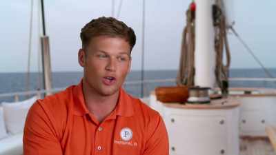 Ashley is obviously
not interested in me, - Below Deck Sailing Yacht