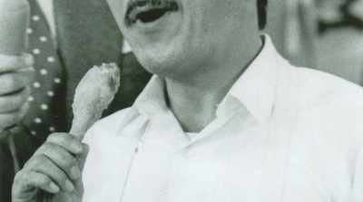 [Asian accent]
So, the next thing you know, - More Than Miyagi: The Pat Morita Story