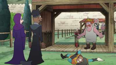 Aside from the yelling and the stabbing - Disenchantment