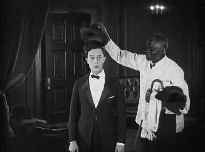 "Ask Hutchins to let me know
as soon as Mr. Bertie comes in." - The Saphead