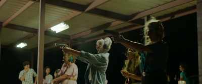  (ASK ME TO DANCE MR COWBOY
PLAYING OVER SPEAKERS) - Love Lies Bleeding