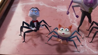 (assassin grunts and clicks) - Inspector Sun and the Curse of the Black Widow