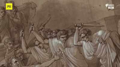 Assassinated in 44 BC,
Caesar's reign was short. - Roman Megastructures