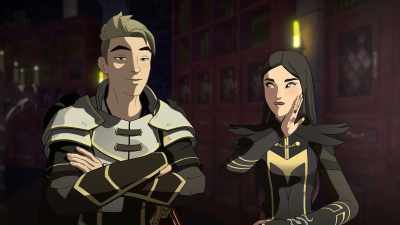 - Assassins.
- I know! What do you think, I'm an idiot? - The Dragon Prince