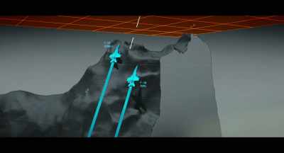 Assuming you avoid crashing
into this mountain, - Top Gun: Maverick