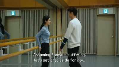 Assuming Sonya is suffering,
let's set that aside for now. - Drive My Car