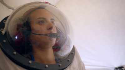 ASTRONAUT: Go with
the exit protocol now. - One Strange Rock