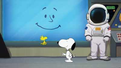 Astronaut Snoopy,
do you have any questions? - Snoopy in Space