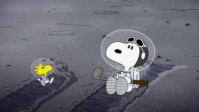 Astronauts, this is Houston.
We've lost visual contact. - Snoopy in Space