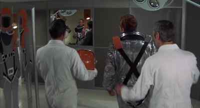 Astronauts' preflight
checks in four minutes. Repeat. - Journey to the Far Side of the Sun