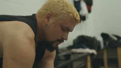 At a certain age, most young
men are invariably drawn - The Wrestlers