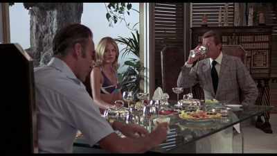 At a million dollars a contract,
I can afford to Mr Bond. - The Life and Deaths of Christopher Lee