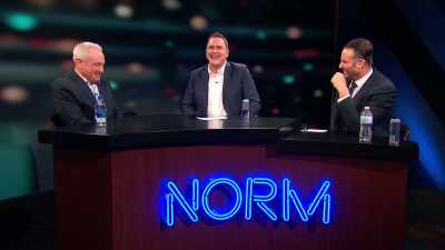 - At a time when networks are no longer...
- Yeah, you... but... - Norm Macdonald Has a Show